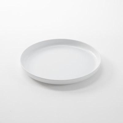 COUPE PLATE, ROUND, WHITE, 7-1/2" DIA.