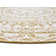Reversible Flatweave Ocher/Off White Rug