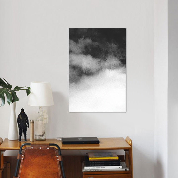 «Overcast», reproduction d'impression sur toile, H 18 po x l 12 po x P 1,5 po, Toile tendue, Pas de tapis