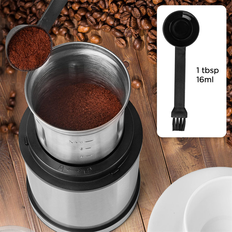 Chengdu Menghejia Technology Co., Ltd. Stainless Steel Electric Blade Coffee Grinder