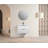 Alma 19'' Chrome Polymarble Rectangular Bathroom Sink with Overflow