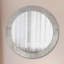 Huldar Glass Flat Wall Mirror