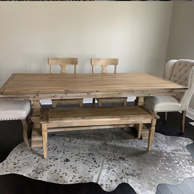 Aenwood Hand-Made Silver Metallic Cowhide Area Rug