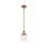 Luminaire suspendu en forme de cloche à 1 lumière Bokoshe