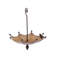 Metal Hanging Umbrella Bird Feeder 