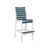Blanc / Gris ardoise