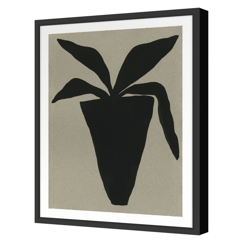 Teenie Ink 4 Print by Kate Roebuck, Black Framed, 25" H x 20" W