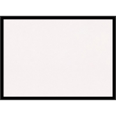 Incline Black Wood Framed Corkboard, White Cork Bulletin Board, Organization Board, Pin Board