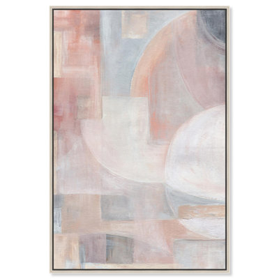 «Beige Symphony I», reproduction d'art sur toile par Art Remedy
