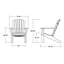 Adirondack POLYWOOD coquillage-1655830