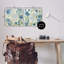 «Trust Be Still Blue Hydrangea», ensemble de 2 toiles murales par Nan-1823687313