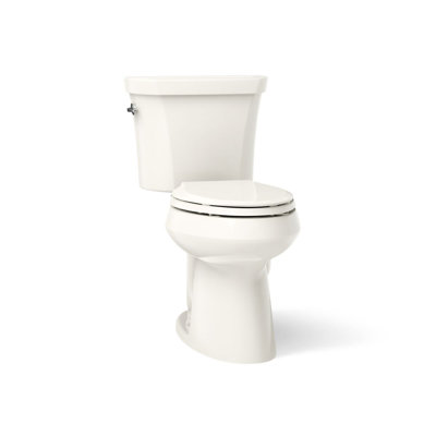 KOHLER Willow Quiet-Close Elongated Toilet Seat - Thermoset Plastic, White With Grip-Tight Bumpers
