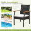 Mitchellville Patio Dining Armchair with Cushion