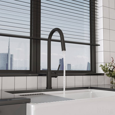 Robinet de cuisine rétractable 18,83 po
