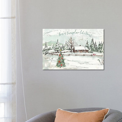 Seasonal Charm X Snowplace by Anne Tavoletti - Wrapped Canvas Painting