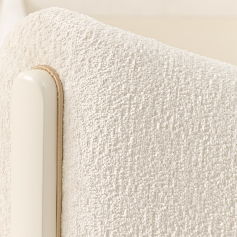 La Terrazza Panel Bed - Creamy Pearl, King