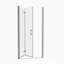 Universal Pivot Shower Door With 1/4" Tempered Glass - 1 3/8" Adjustable, 36000 Times Tested For Remarkable And Leak, , Aluminium Alloy Verified Robust