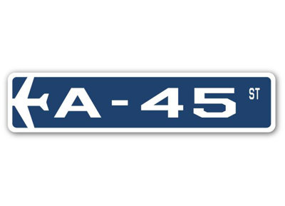 Plaque de rue Aman A-45 Air Force