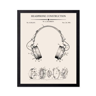 Headphones Blueprint No2