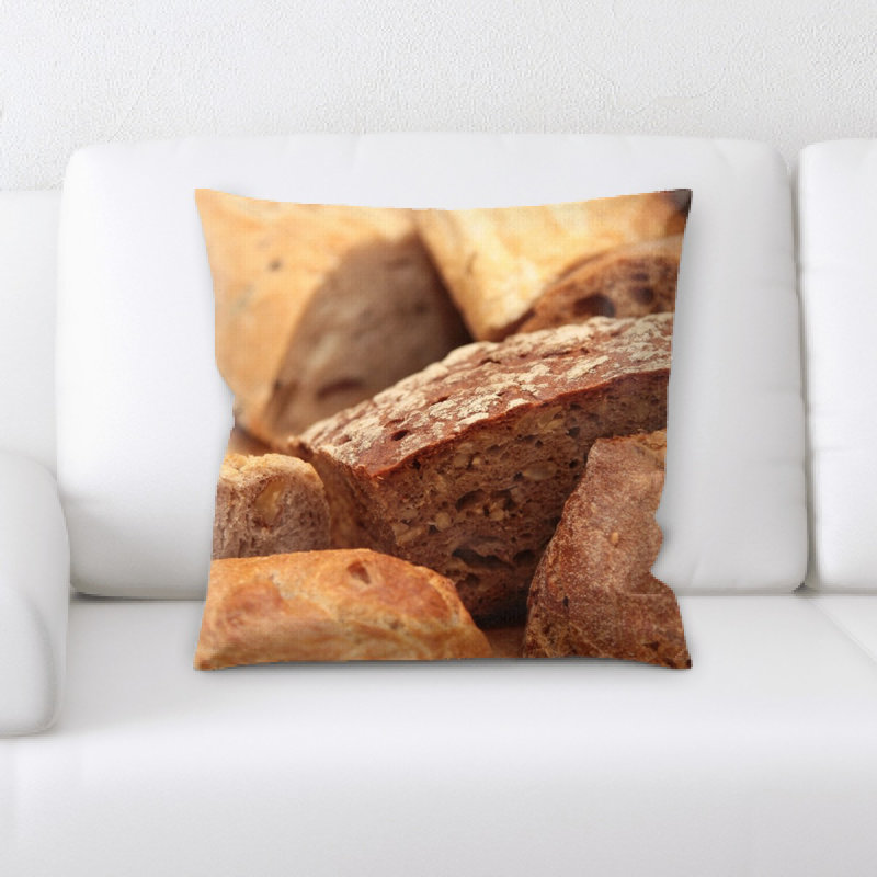 Microsuede Throw Pillow