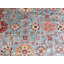 Tapis unique en laine noué à la main brun / bleu 9 pi 5 po x 13 pi 6 po Bechtold