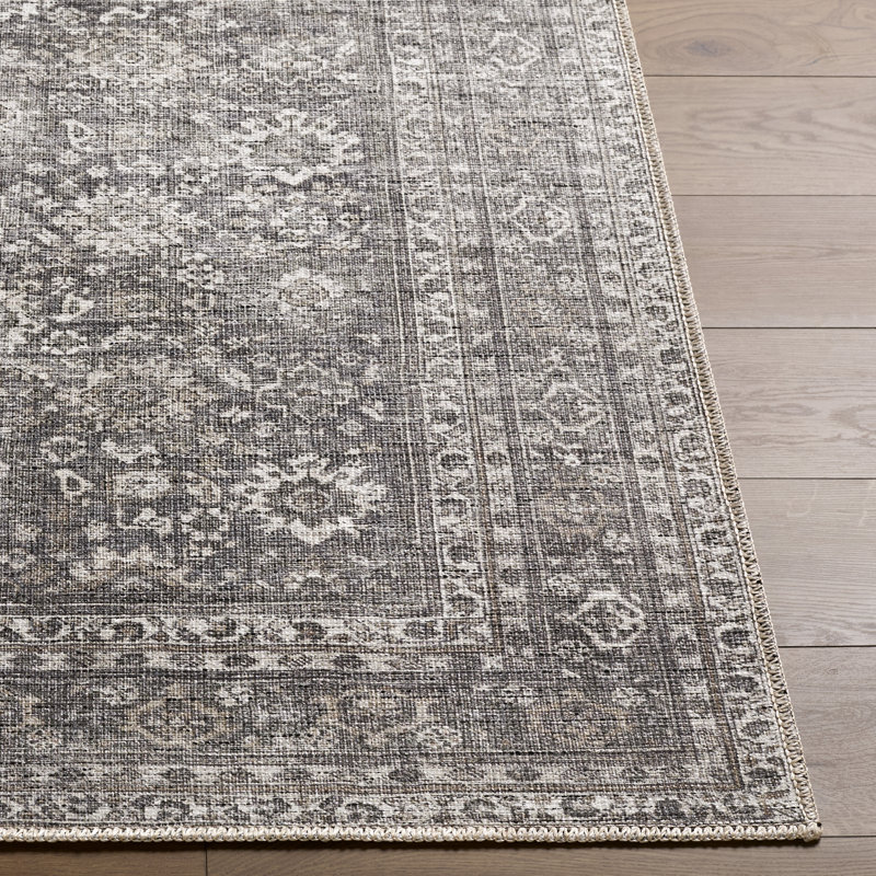 Tapis tissé à la machine Beckabl Owens X Livabliss Zafira, Rectangle 7'10" x 10'