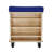 Birch Mobile Teacher Stool - Natural/Blue