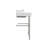 Cheviot Products Essex 24" Console Bathroom Sink with Overflow & Metal Base-17756042-17756038