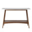 Console de style Mid-Century, table de couloir, table de vestibule avec tablette inférieure-689153040