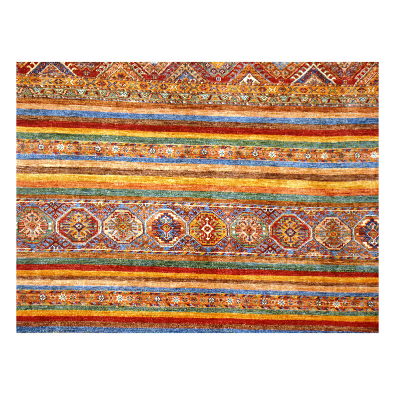 Afghan Wool Southwestern Area Rug