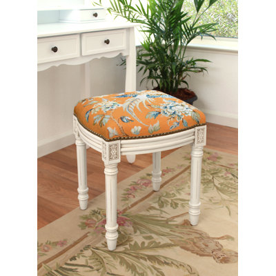 Rashida Solid Wood Accent Stool