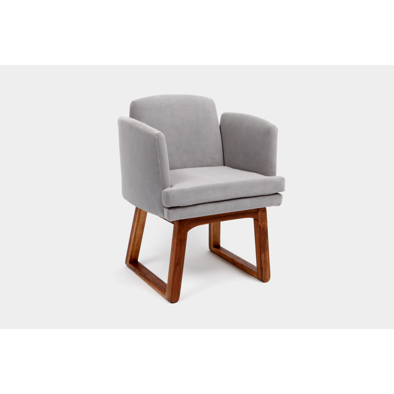 Allison Upholstered Arm Chair, Fog