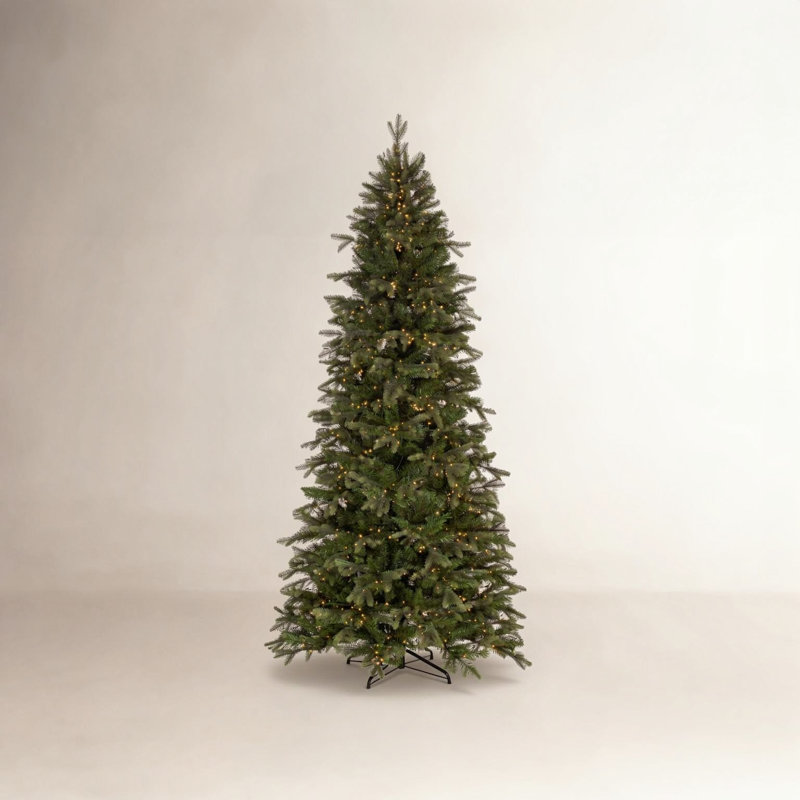 Vickerman Artificial Slim Douglas Fir Christmas Tree, 6.5 ft