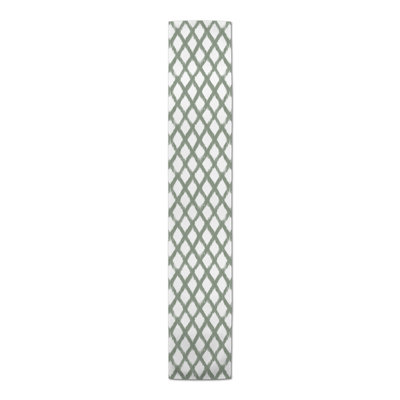 Carlvin Rectangle Geometric Polyester Table Runner
