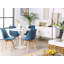 Java 46cm H Velvet Upholstered Side Chair