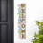 42"H Solid Wood "WELCOME" Porch Sign With Butterfly
