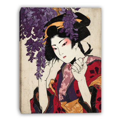 Art mural Wisteria Grace