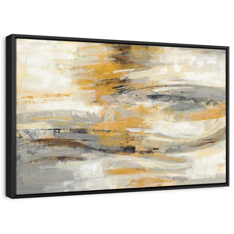 "Golden Dust I Wall Art", H 9 po x l 13 po