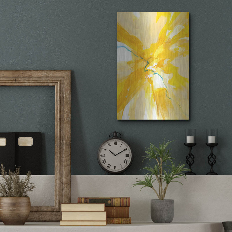  «Sunburst» par Danhui Nai, art mural en métal