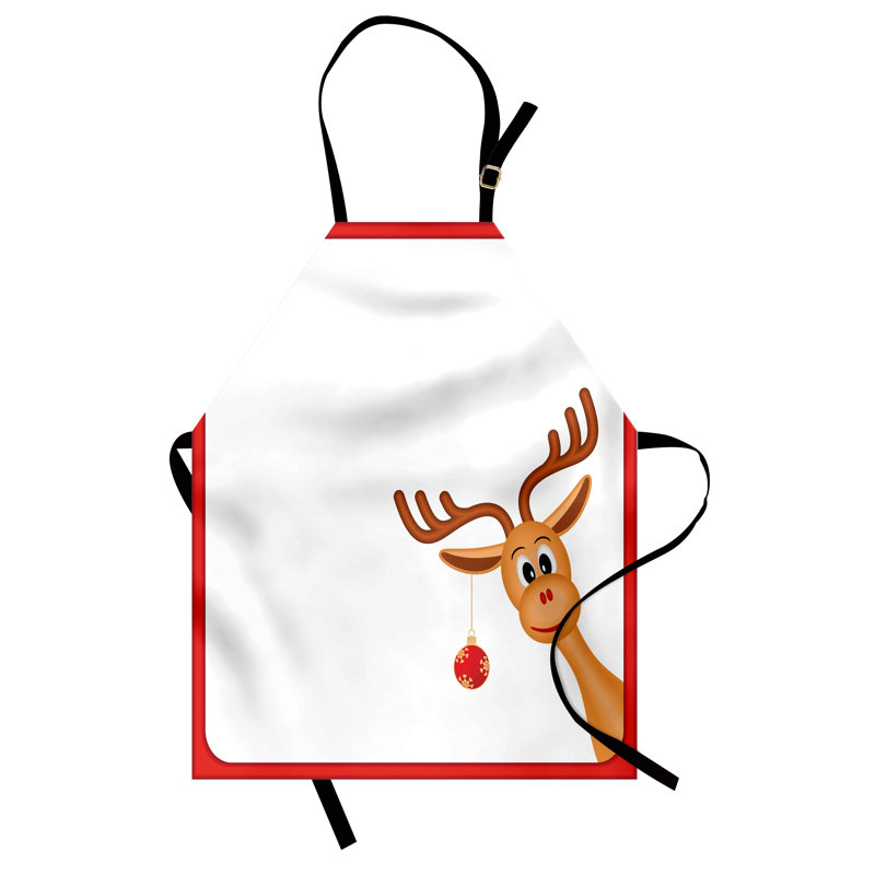 Christmas No Pattern Bib Apron