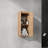 Wall-Mounted Bathroom Vanity With Sink And Side Cabinet-1577670396