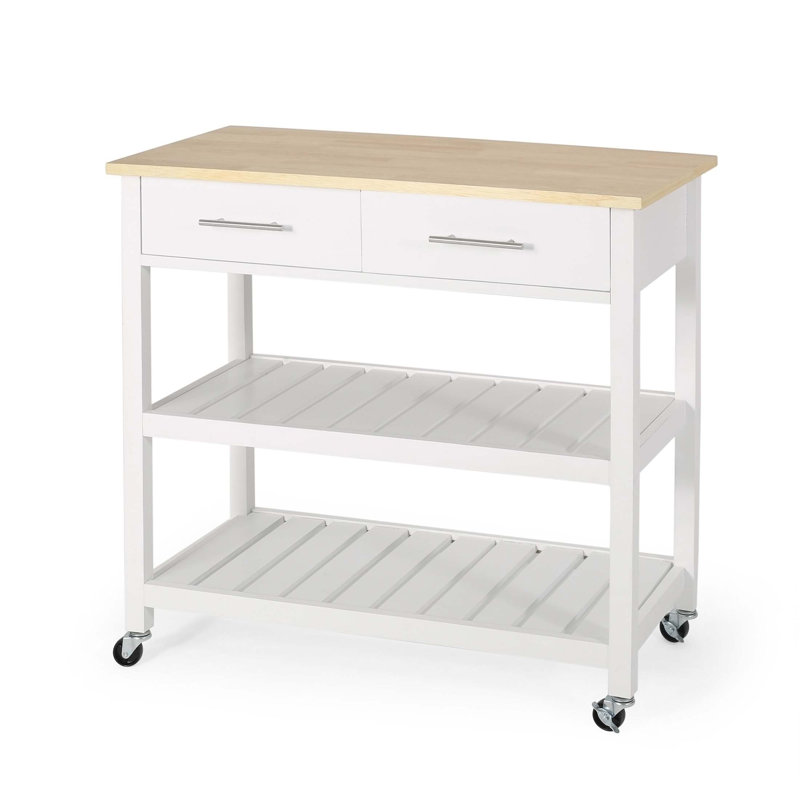 Chariot de cuisine, Blanc
