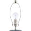 Lampe de table en céramique avec abat-jour en lin H 22 po Gennavive