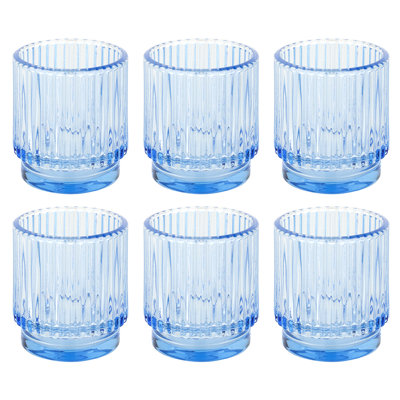 Porte-votive de table en verre
