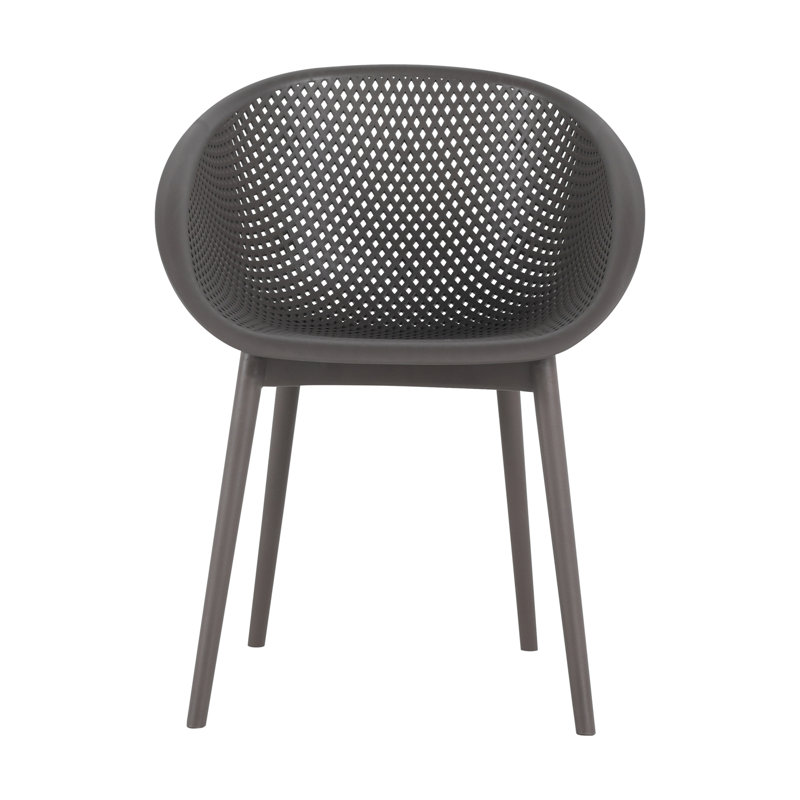 Ensemble de 2 chaises longues modernes, Noir