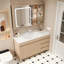 Meuble-lavabo autoportant 48,03 po avec miroir-639810849