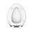 Slow-Close Elongated Non-Slip Toilet Seat