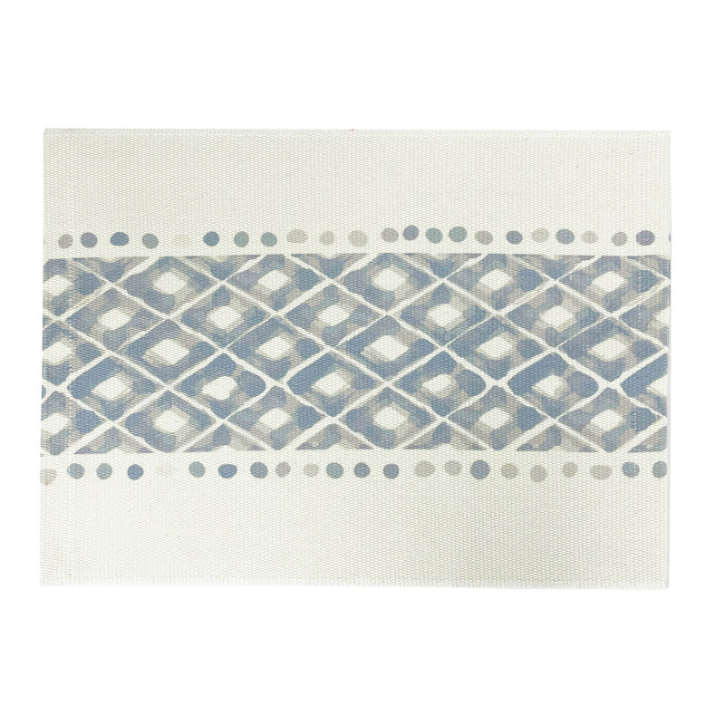 Farlin Geometric Cotton Dining Linen Set - Set of 4