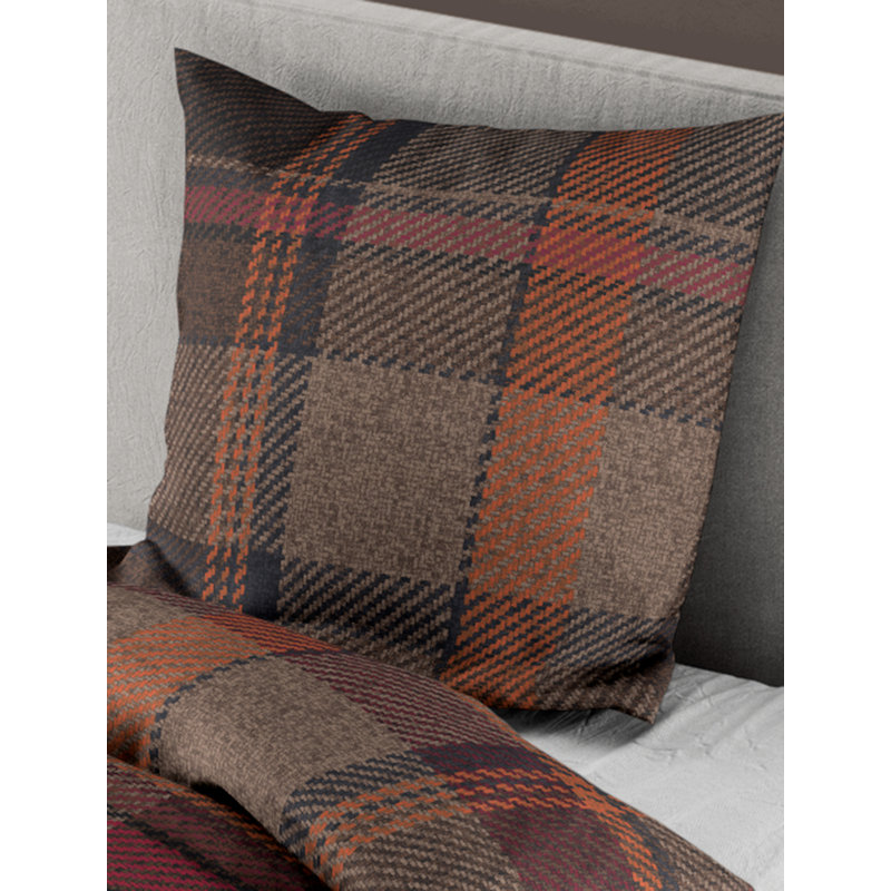 Bierbaum 4046 Cotton Duvet Cover Set with Pillow Shams