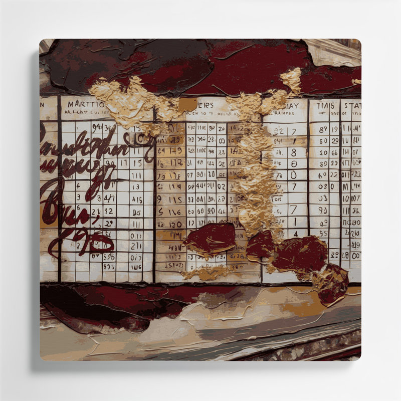 Art et art mural transport, 8" H x 8" W x 0.05" D